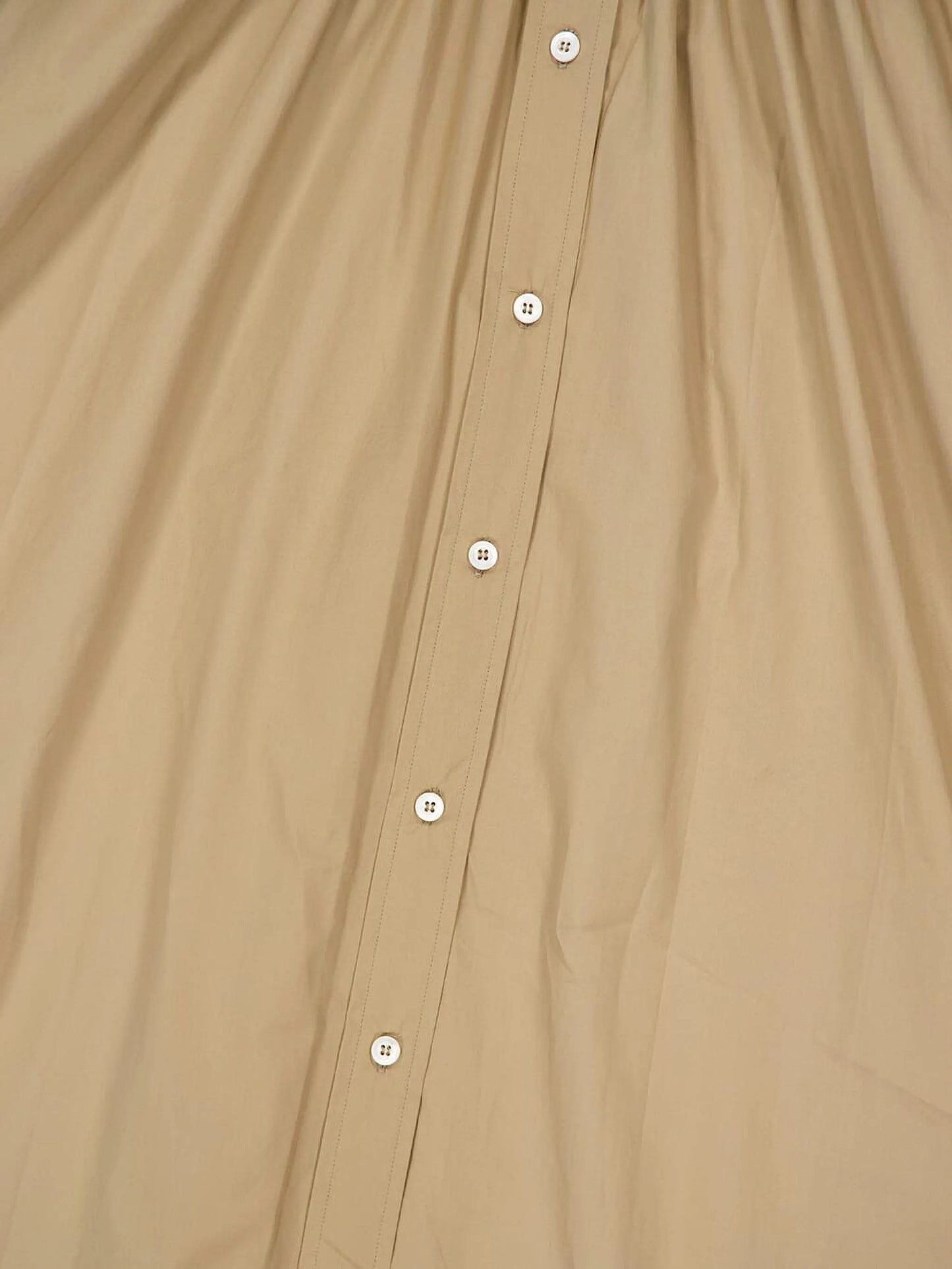 smocked waist shirt dress