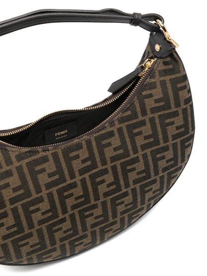 jacquard shoulder bag