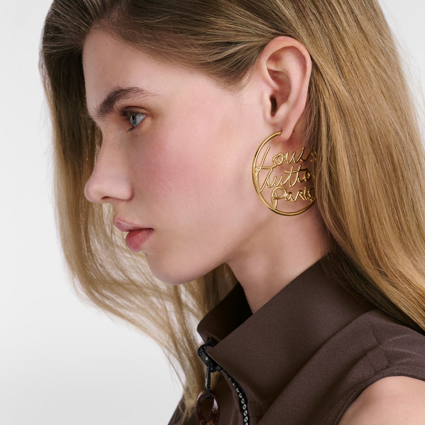 LV Script Earrings
